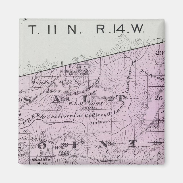 Sonoma County, California 36 Magnet (Front)