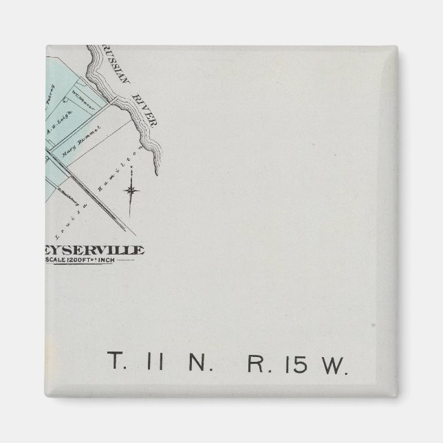 Sonoma County, California 3 Magnet (Front)