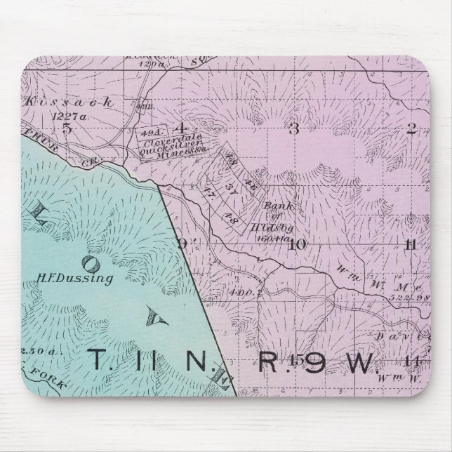 Sonoma County, California 6 Mouse Mat (Front)
