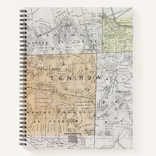 Sonoma County, California 7 2 Notebook (Front)