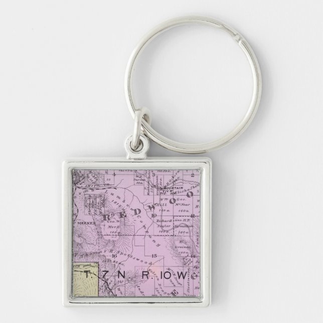 Sonoma County, California 8 Key Ring (Front)