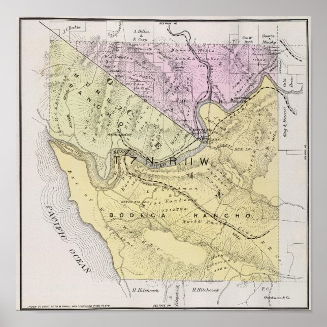 Sonoma County, California 8 Poster (Front)