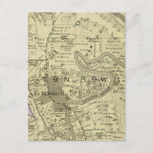 Sonoma County, California 9 Postcard