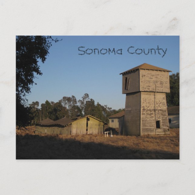 Sonoma Landscape Postcard (Front)