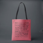 Sonoma Napa Custom Wine Country TOTE Bag<br><div class="desc">The towns and appellations in Sonoma and Napa's iconic wine country featured on a terrific shoulder tote. We offer the shoulder tote in several different colours.</div>