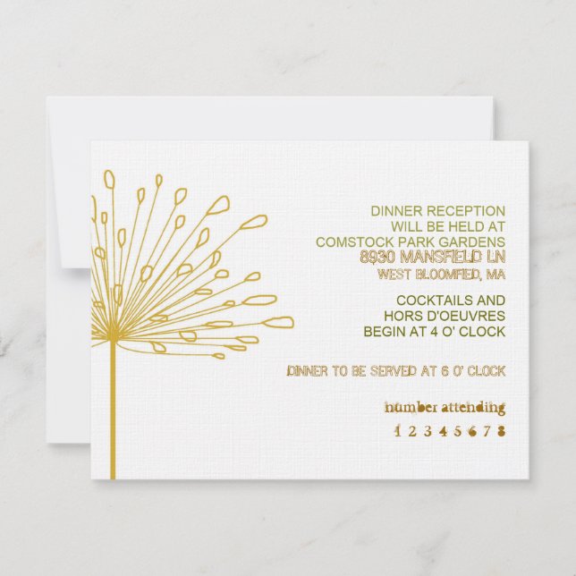 Sonora RSVP Card (Front)