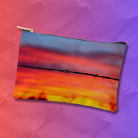 Sonoran Desert Sunset Barbed Wire Photo
