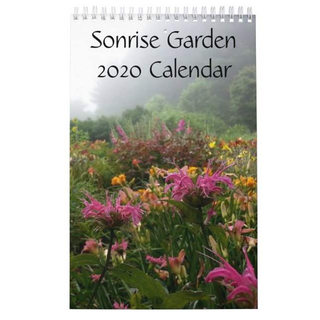 Sonrise Garden 2020 Calendar (Cover)