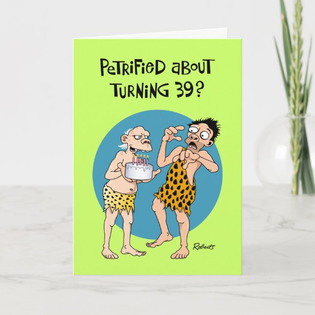 Son's 39th Birthday Card (Front)