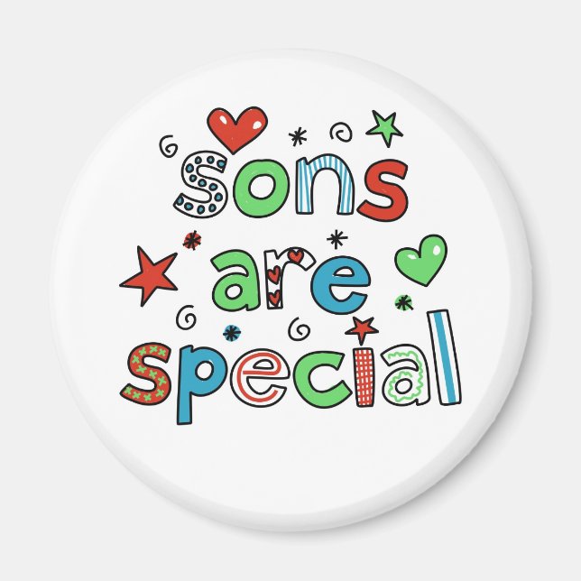 Sons are Special Magnet (Front)