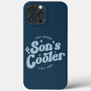 Son's Cooler Funny FathersDay (Matches Dad's Cool) Case-Mate iPhone Case