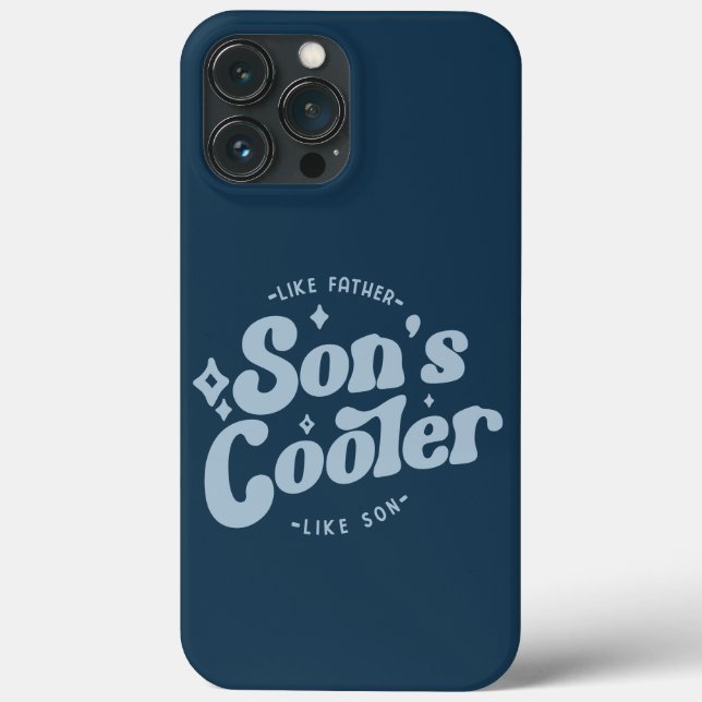 Son's Cooler Funny FathersDay (Matches Dad's Cool) Case-Mate iPhone Case (Back)