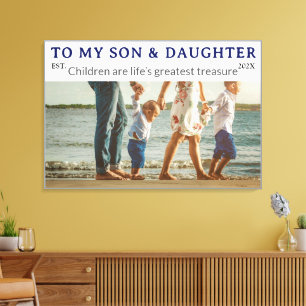Sons & Daughters Day – Custom Family Canvas