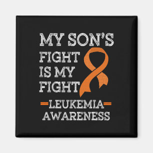 Son's Fight Is My Fight Leukaemia Awareness 1 Magnet