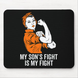 Son's Fight Is My Fight Leukaemia Awareness Month Mouse Mat