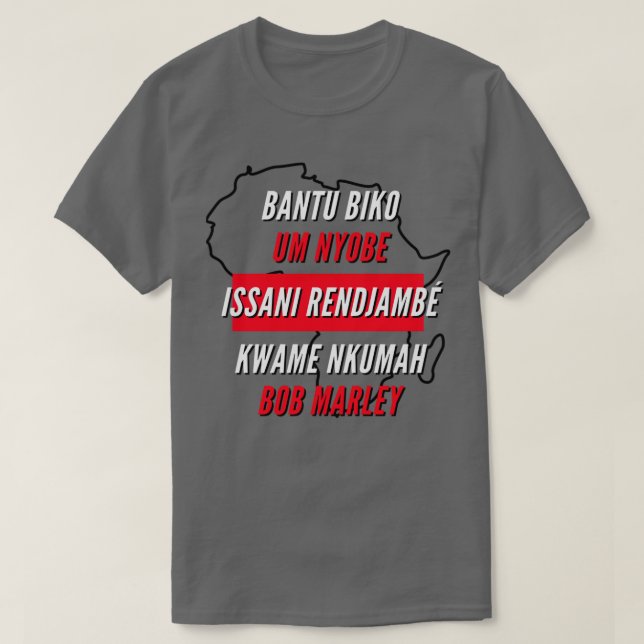 SONS OF AFRICA T-Shirt (Design Front)
