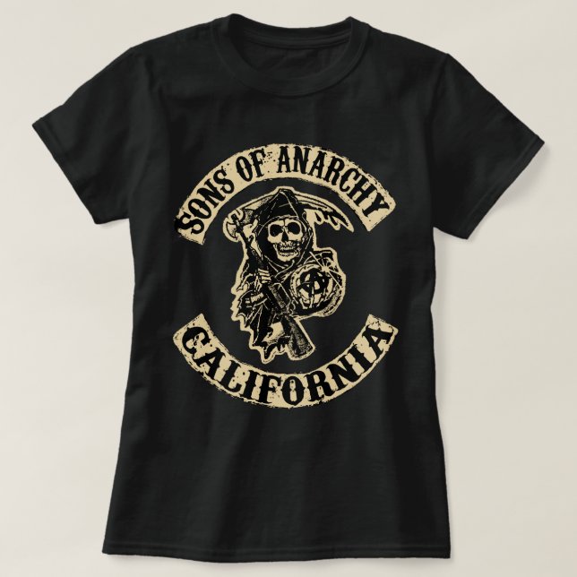 Sons of Anarchy Classic T Shirt (Design Front)