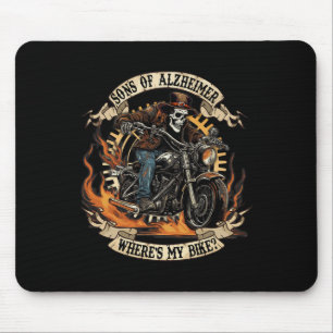 Sons Of Heimerheimer Where's My Bike Cool Metal Sk Mouse Mat