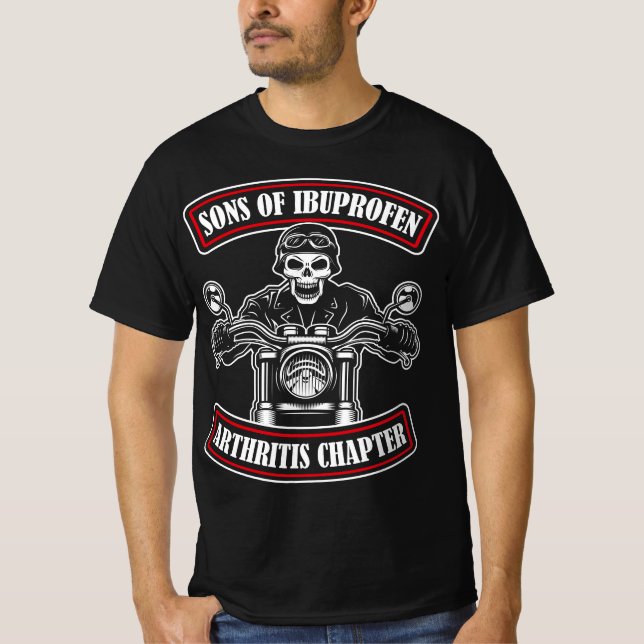 Sons of Ibuprofen Arthritis Chapter T-Shirt (Front)