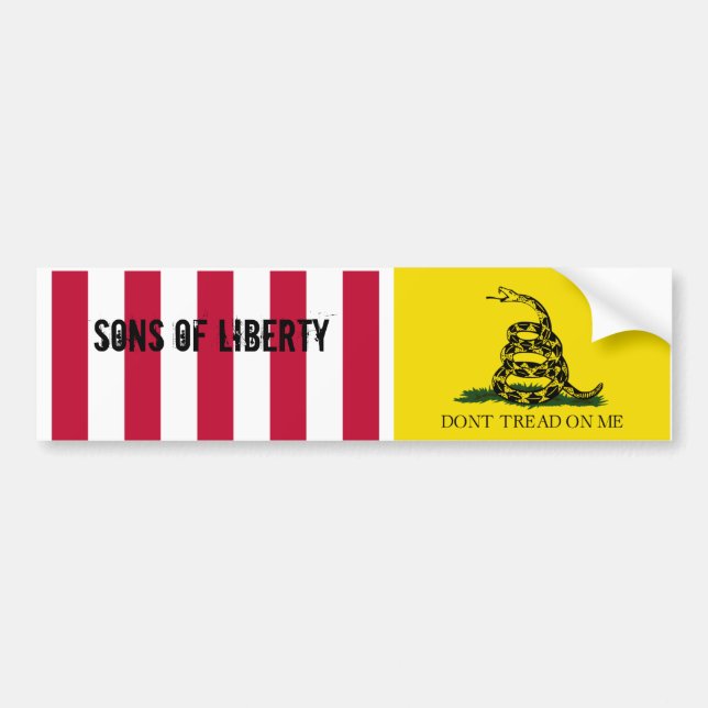 Sons of Liberty Bumper Sticker (Front)