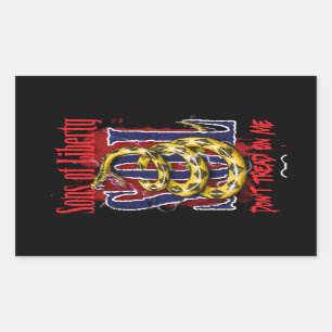 Sons of Liberty DON'T TREAD ON ME stickers