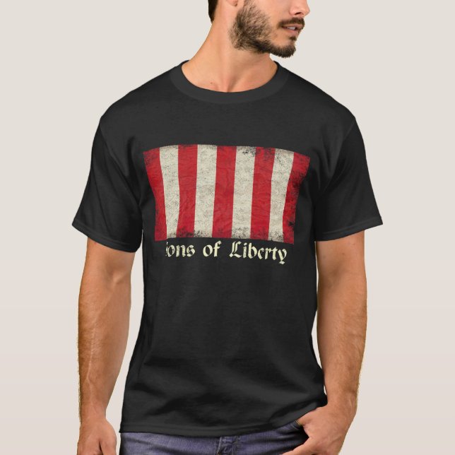 Sons of Liberty Flag T-Shirt (Front)