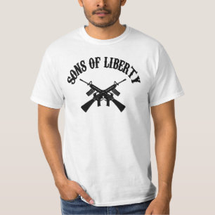 'SONS OF LIBERTY' FREEDOM AMERICA'S RISING 2010 T-Shirt