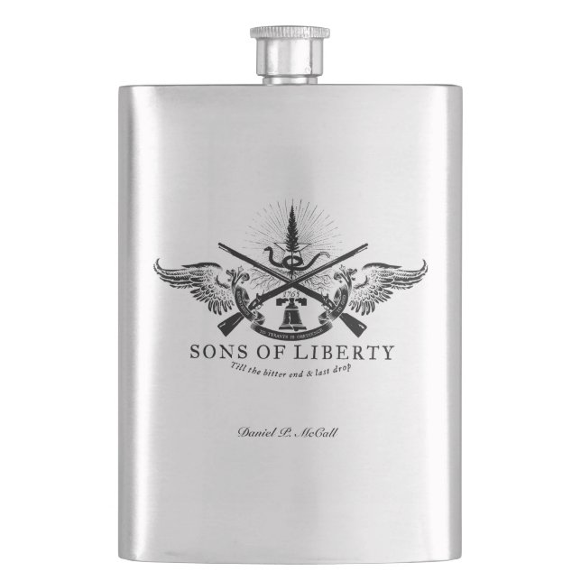 Sons of Liberty Hip Flask (Front)
