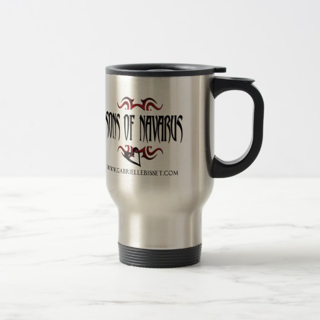 Sons of Navarus Logo Travel Mug (Right)