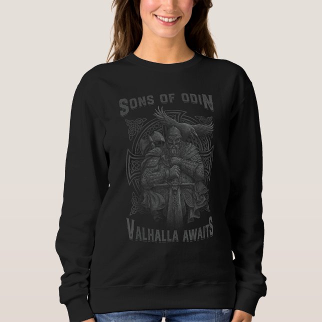 Sons Of Odin Valhalla Awaits Sweatshirt (Front)