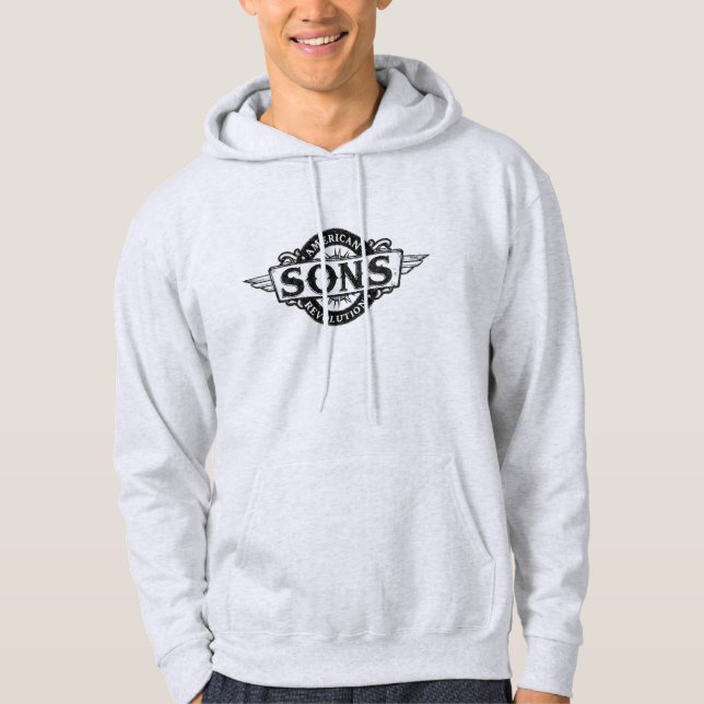 Sons of the American Revolution Direct Descendant  Hoodie (Front)