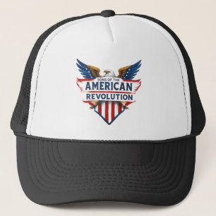 Sons of the American Revolution Eagle US History Trucker Hat