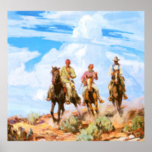 Sons of the Desert, by Carl Oscar Borg Poster