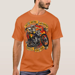 Sons With Arthritis Ibuprofen Chapter Motorcycle T-Shirt