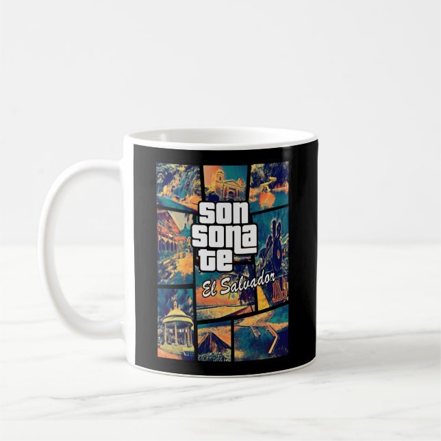 Sonsonate El Salvador Proud Sonsonatecos Coffee Mug (Left)