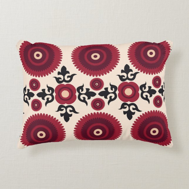 Sonya Suzani Decorative Cushion (Front)