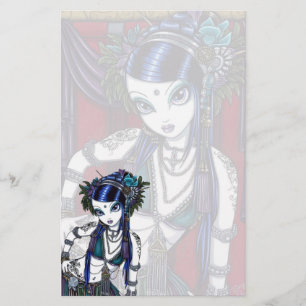 "Sonya" Tribal Fusion Belly Dancer Stationery