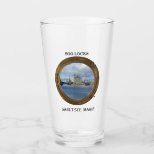 Soo Locks porthole glass