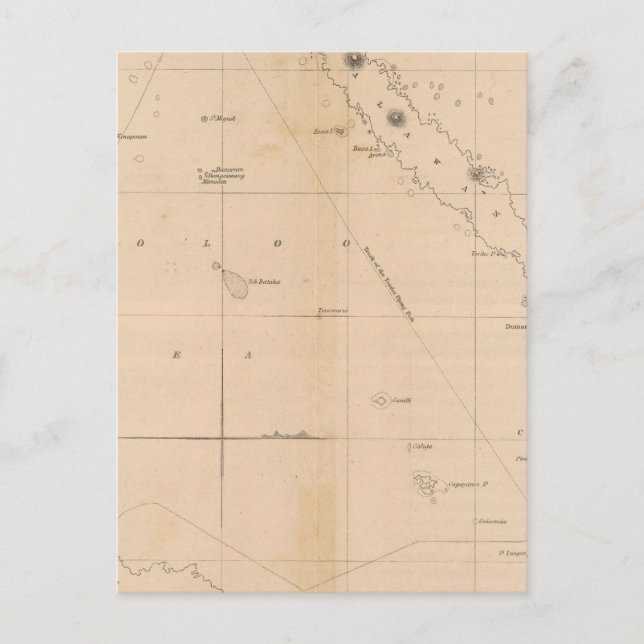 Sooloo Sea, Archipelago, Philippines Postcard (Front)