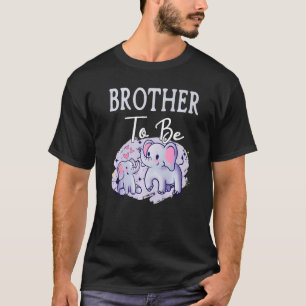 Soon Brother To Be Elephants For Baby Shower Gende T-Shirt