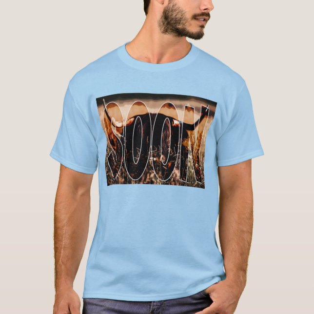 "Soon" - Highland Cow T-Shirt (Front)