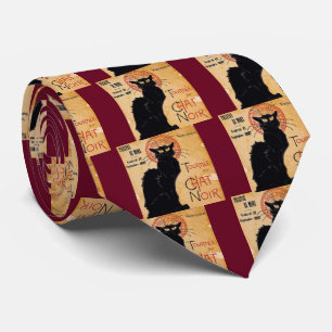 “ Soon, the Black Cat Tour by Rodolphe Salis ” Tie