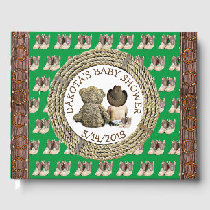 Soon to b Lil "Cowboy Baby Shower Guestbook
