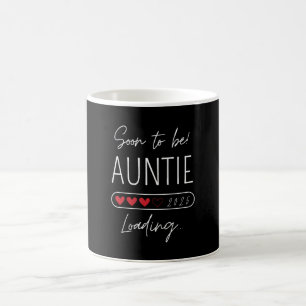 Soon to be aunt 2025 Loading auntie to be Coffee Mug