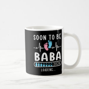Soon To Be Baba 2026 Loading Promoted To Baba Coffee Mug