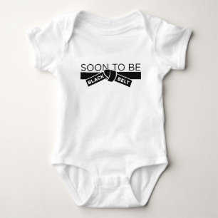 Soon To Be Black Belt !!! Baby Bodysuit