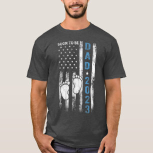 Soon To Be Dad 2023 First Time Fathers Day New Dad T-Shirt