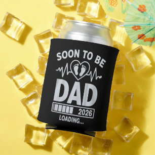 Soon to Be Dad 2026 Loading Pregnancy Announcement Can Cooler