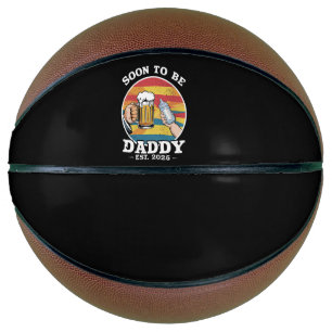 Soon To Be Daddy 2025 First Time Daddy 2025 Retro Basketball