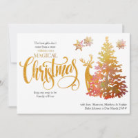 Soon to Be Family of Four Christmas Tree Pregnancy